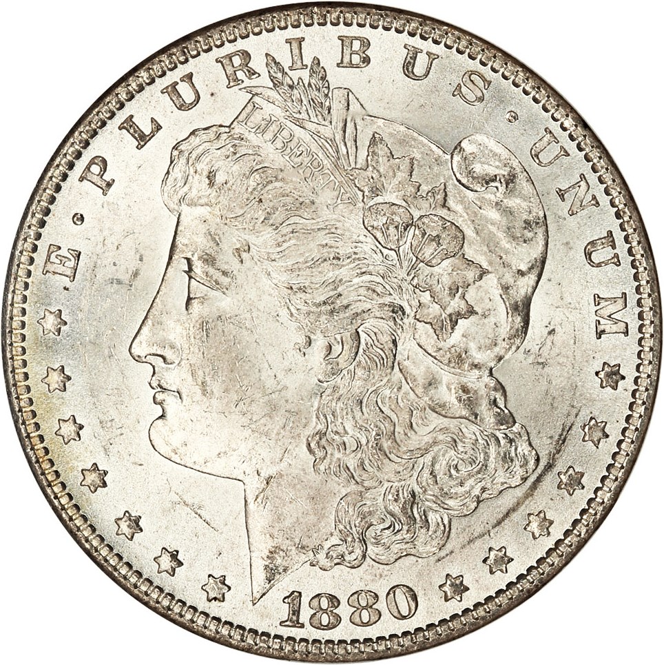 image for: 1880/79-O $1 NGC MS63 (VAM-4 Micro O)