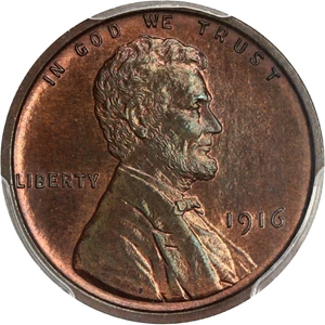 image for: 1916 1c PCGS/CAC Proof 66 RB