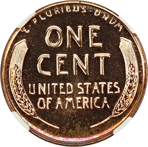 image for: 1954 1c NGC Proof 65 RB