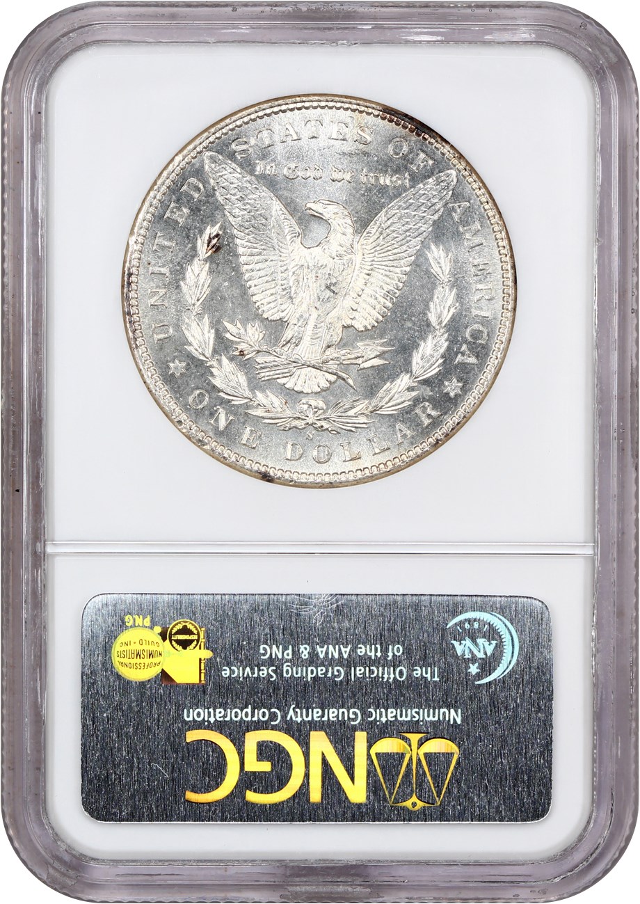image for: 1899-S $1 NGC MS63 PL