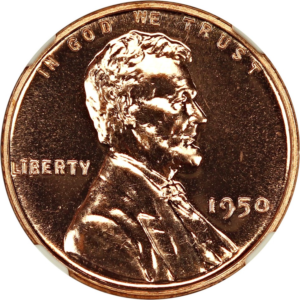 image for: 1950 1c NGC Proof 64 RB