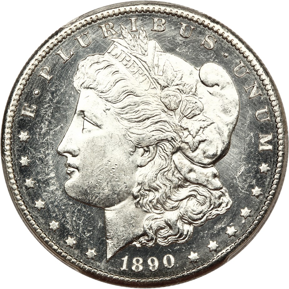 image for: 1890-S $1 PCGS MS61 DMPL