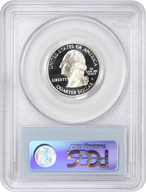 image for: 2003-S Maine 25c PCGS Proof 69 DCAM (Silver)