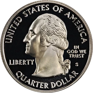 image for: 2003-S Maine 25c PCGS Proof 69 DCAM (Silver)