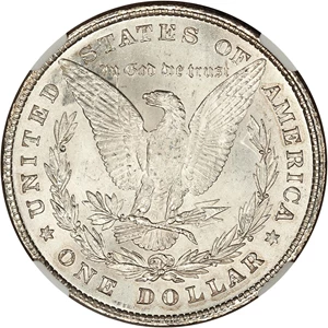 image for: 1878 8TF $1 NGC MS63 (VAM-14.1, Alligator Eye)