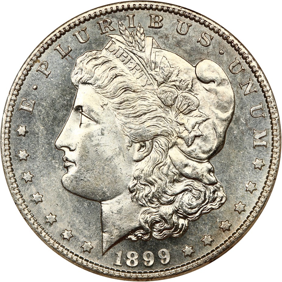 image for: 1899-S $1 NGC MS63 PL