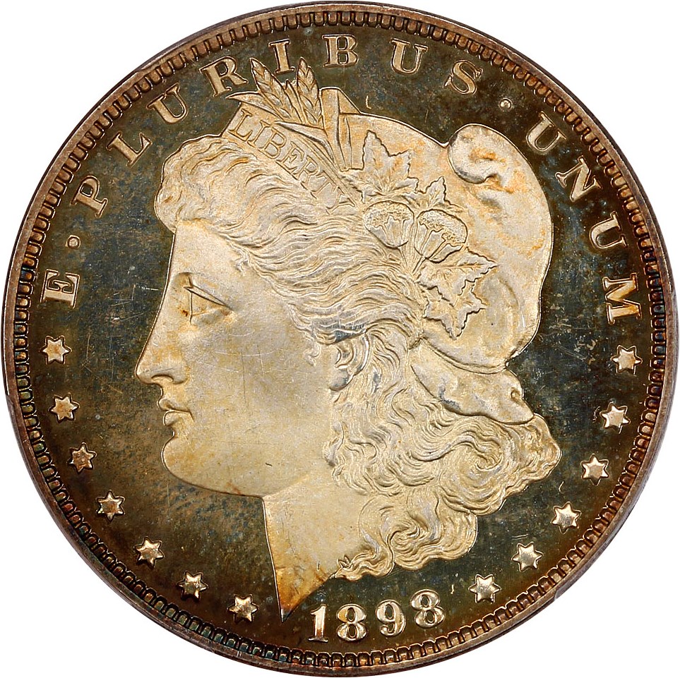 image for: 1898 $1 PCGS Proof 66 DCAM