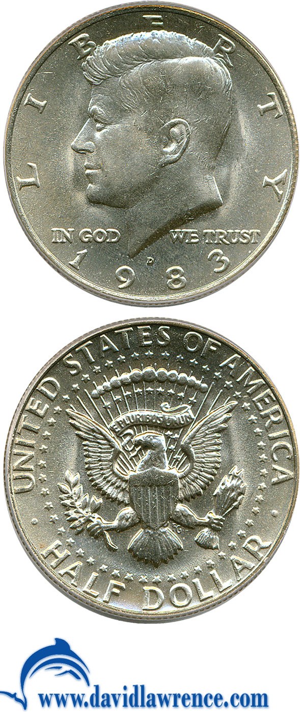 image for: 1983-D 50c  PCGS MS66 