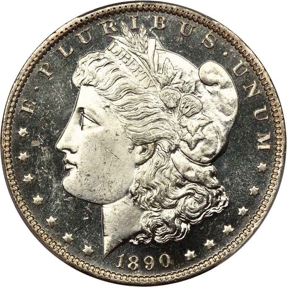image for: 1890-O $1 PCGS/CAC MS64 DMPL