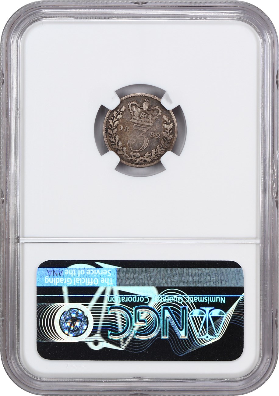 image for: Great Britain: 1852 3P NGC VG-08
