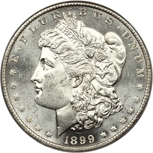 image for: 1899-O $1 PCGS MS64 PL (OGH)