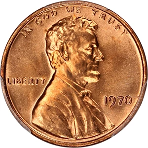 image for: 1970 1c PCGS MS66 RD