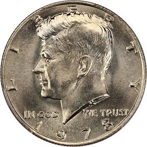 image for: 1978 50c PCGS MS66+