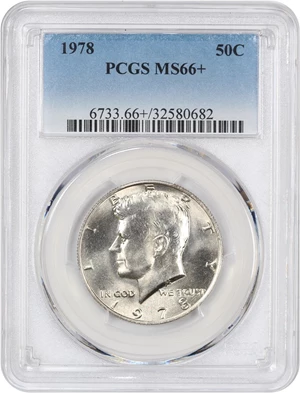 image for: 1978 50c PCGS MS66+
