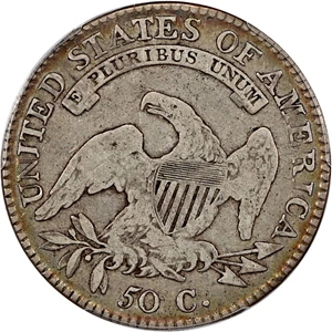 image for: 1817 50c PCGS/CAC VG-10 (Punched Date)