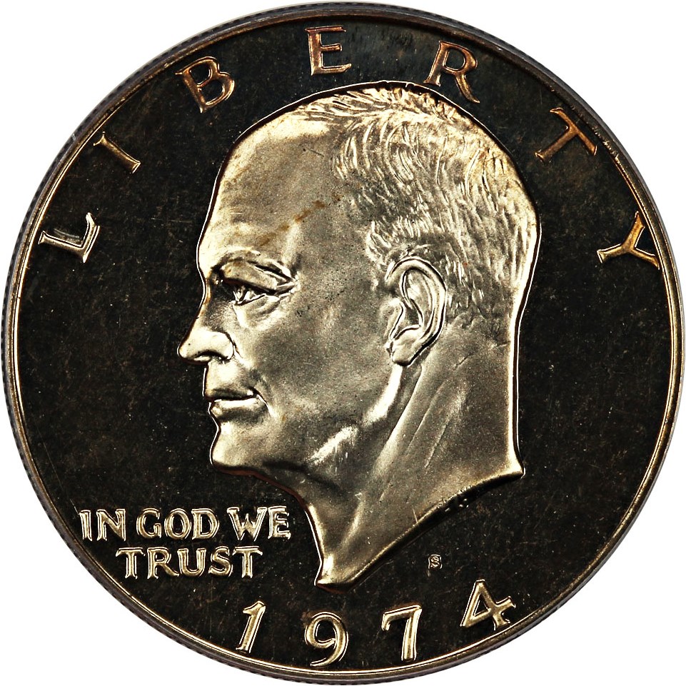 image for: 1974-S $1 PCGS Proof 69 DCAM (Clad)