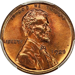 image for: 1920 1c PCGS MS65 RB