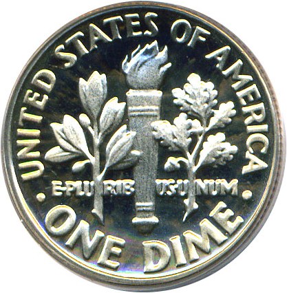 image for: 1982-S 10c  PCGS Proof 69 DCameo