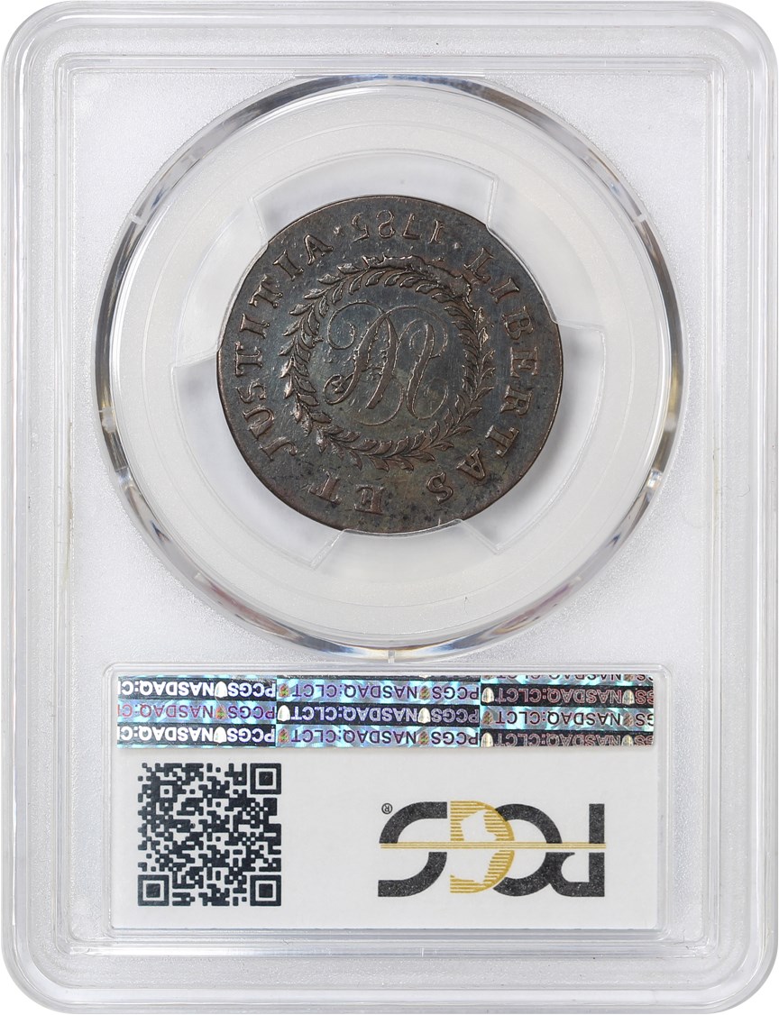 image for: 1785 Nova Constellatio PCGS XF45 (Blunt Rays)