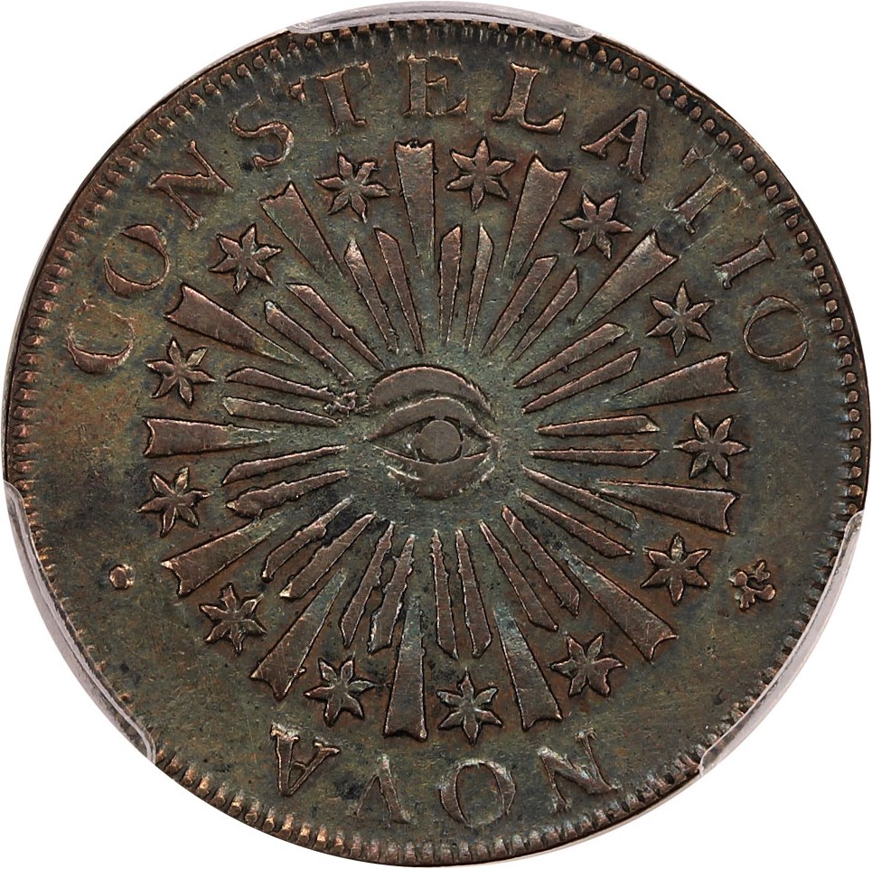 image for: 1785 Nova Constellatio PCGS XF45 (Blunt Rays)