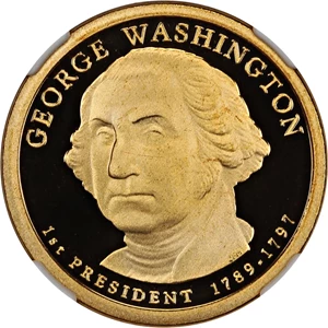 image for: 2007-S George Washington $1 NGC Proof 69 UCAM