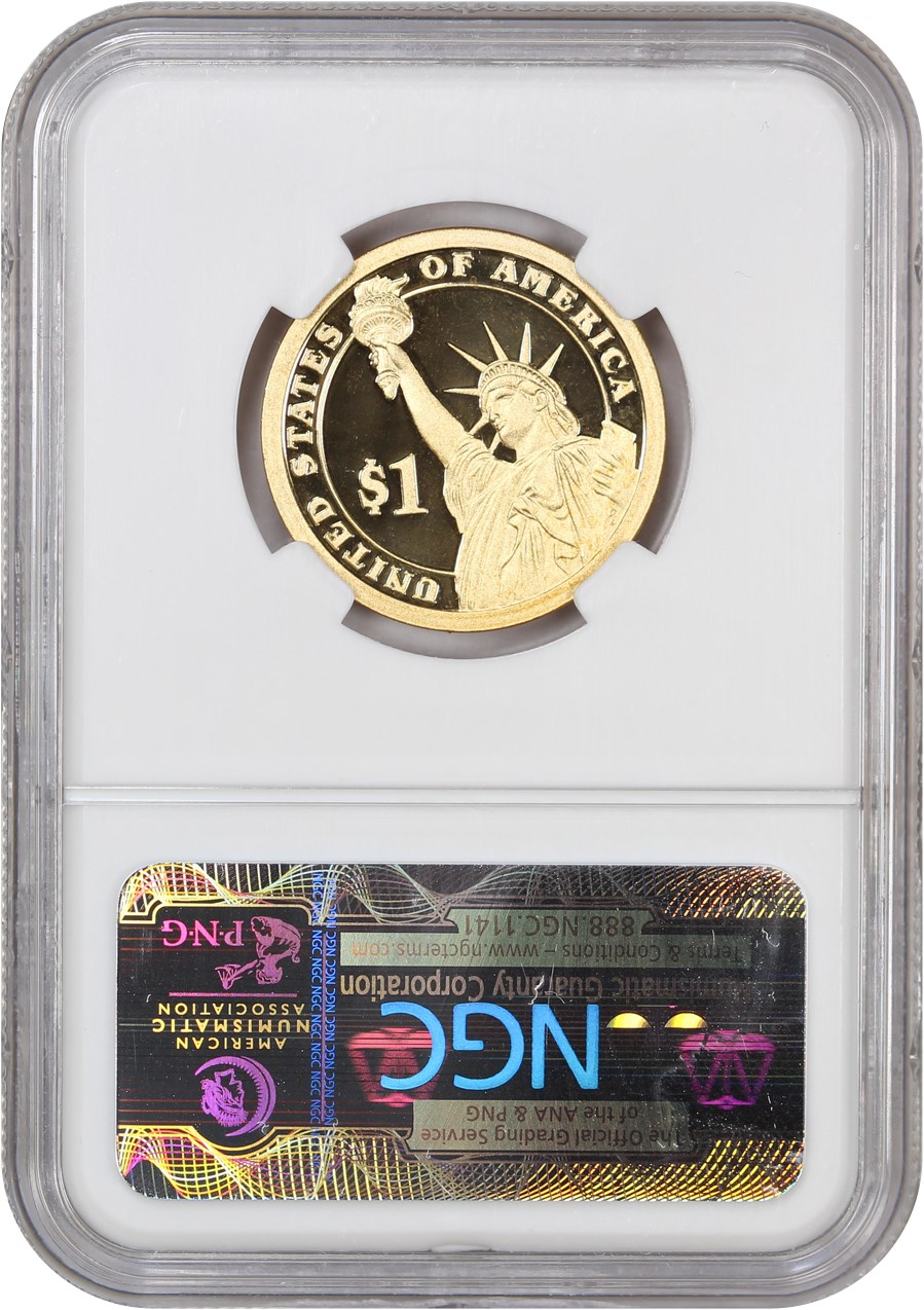 image for: 2010-S Millard Fillmore $1 NGC Proof 69 UCAM