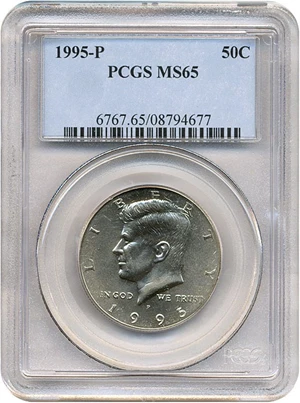 image for: 1995-P 50c PCGS MS65