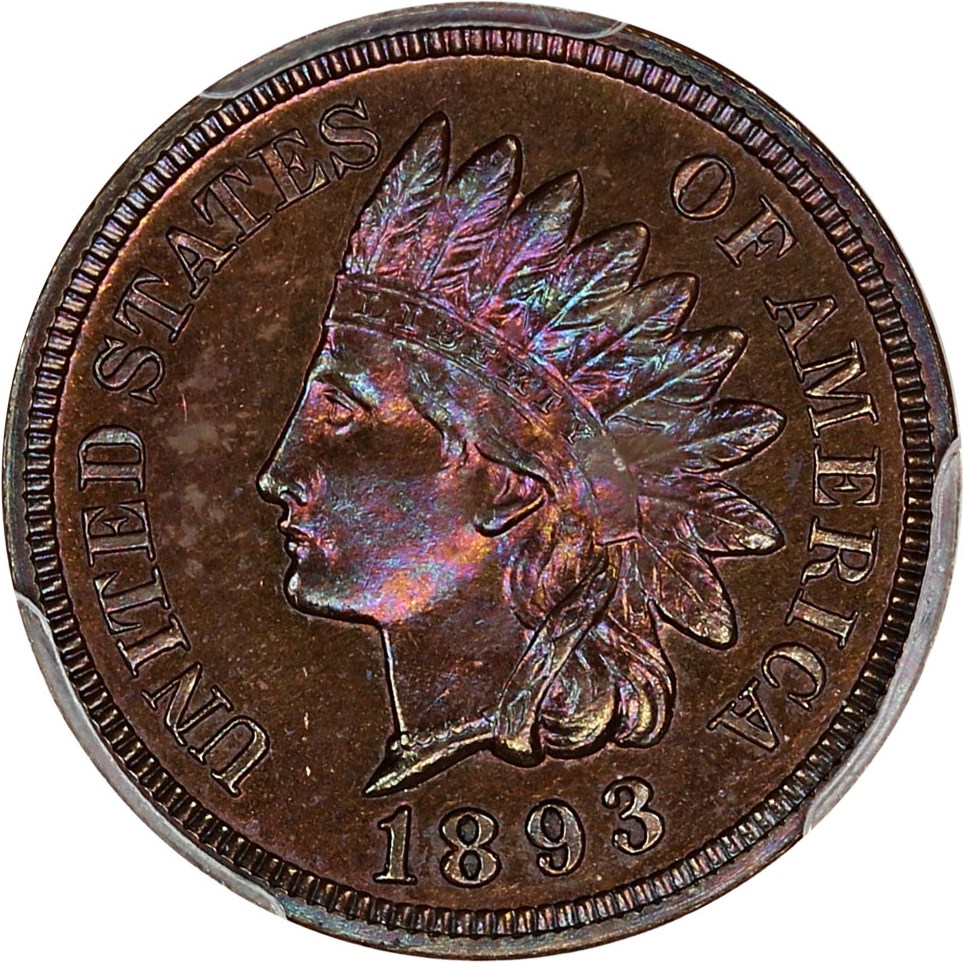 image for: 1893 1c PCGS Proof 64 BN