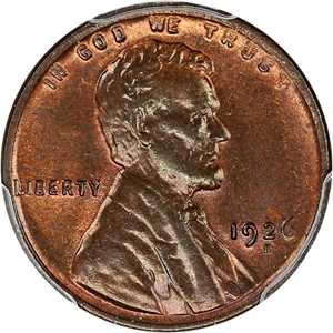 image for: 1926-D 1c PCGS MS64 RB