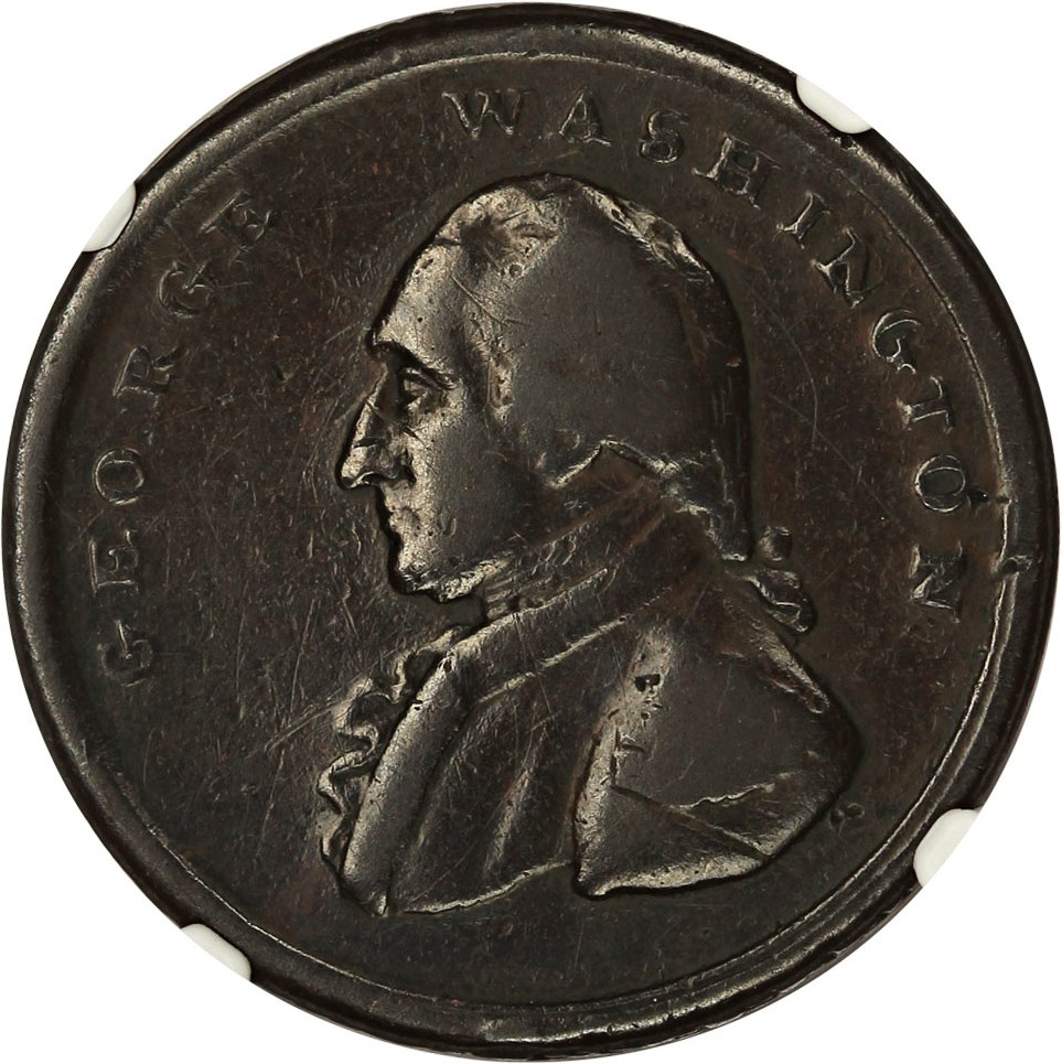 image for: 1795 Washington LIBERTY AND SECURITY Penny NGC VF25 (Asylum Edge)