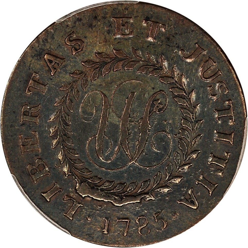 image for: 1785 Nova Constellatio PCGS XF45 (Blunt Rays)