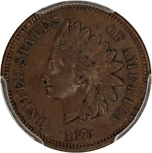 image for: 1873 1c PCGS AU50 (Doubled LIBERTY)