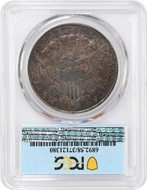 image for: 1800 $1 PCGS AU58 (AMERICAI) ex: D.L. Hansen