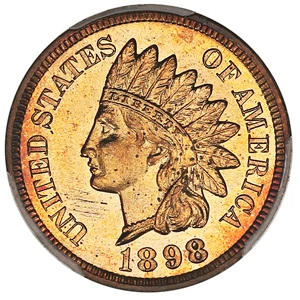 image for: 1898 1c PCGS Proof 66 RD