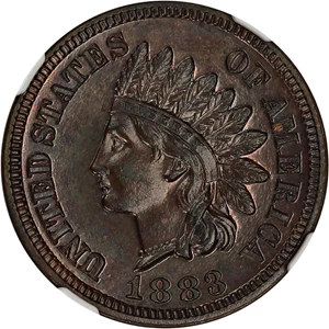 image for: 1883 1c NGC Proof 64 BN