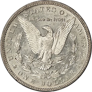 image for: 1899-O $1 PCGS AU55 (Micro O)