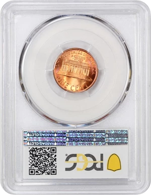 image for: 1990-D 1c PCGS MS69 RD
