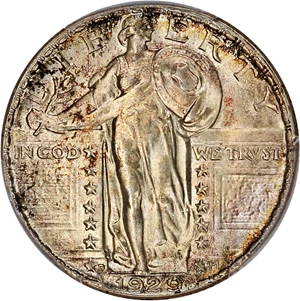 image for: 1929-D 25c PCGS MS65+ FH ex: D.L. Hansen