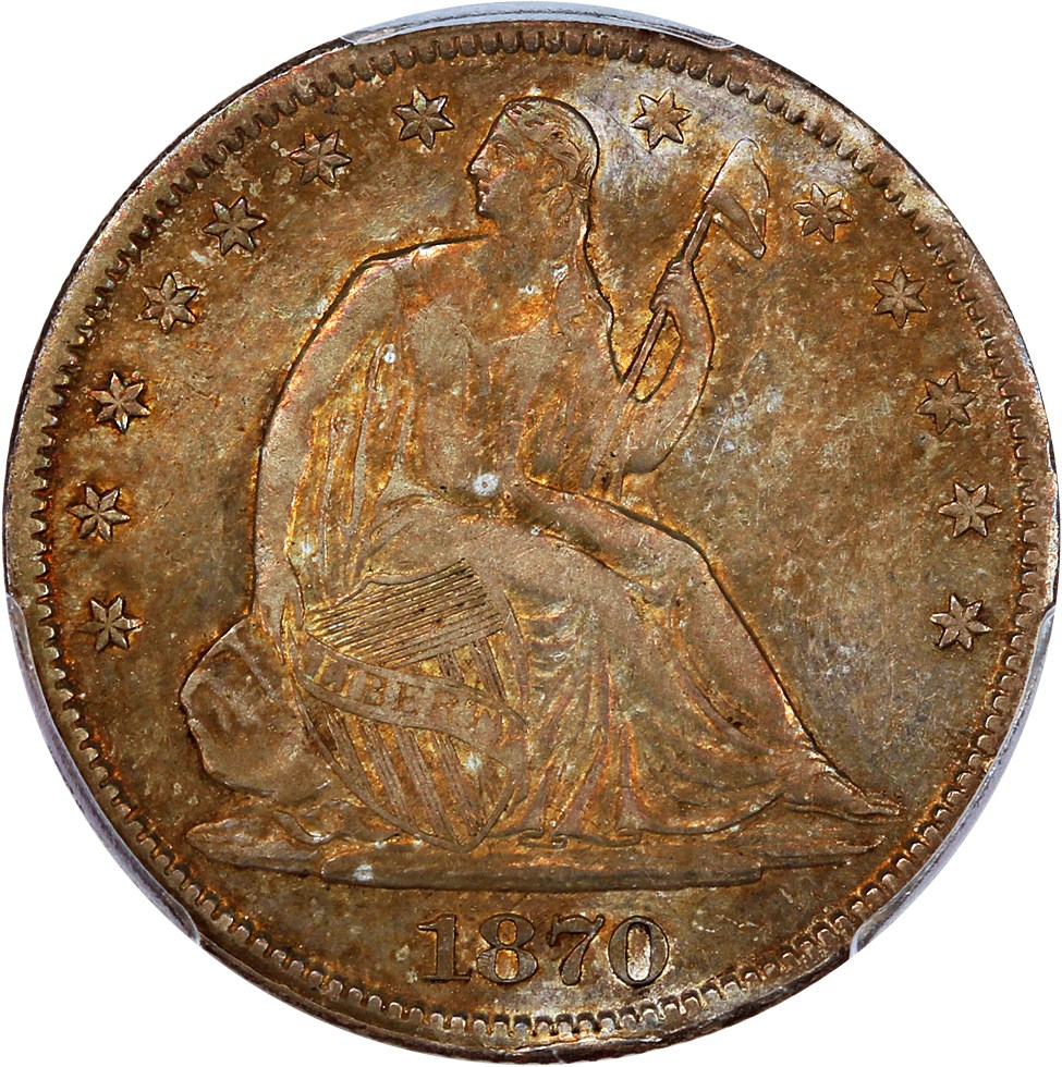 image for: 1870-S 50c PCGS XF40