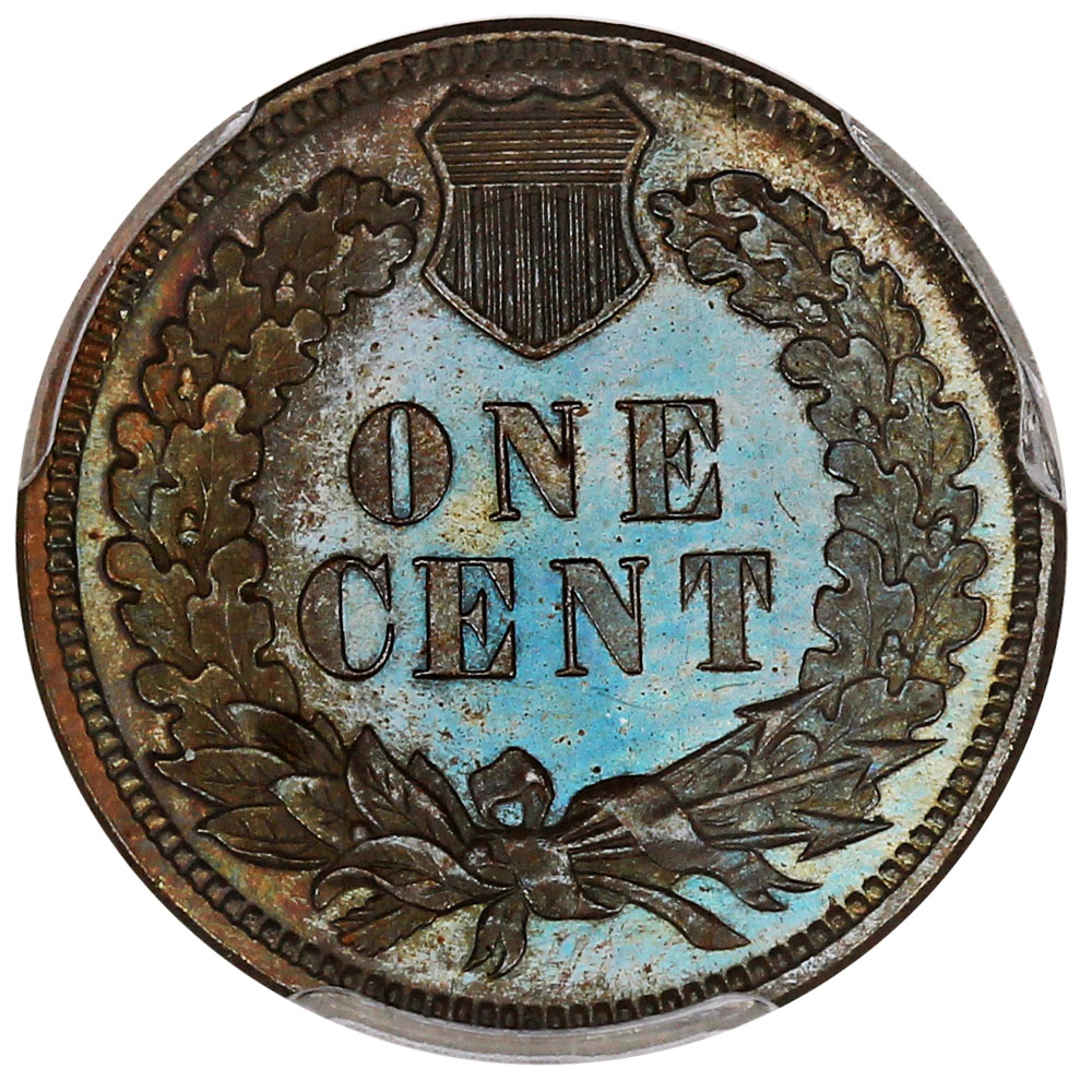 image for: 1886 1c PCGS/CAC Proof 64 BN (Type 2, Eagle Eye Photo Seal)