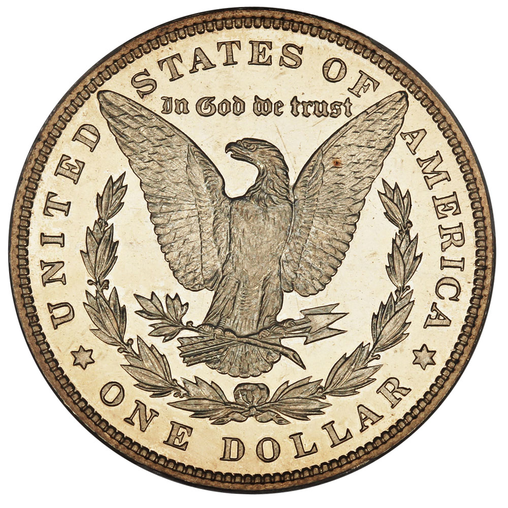 image for: 1886 $1 PCGS Proof 63 CAM ex: D.L. Hansen