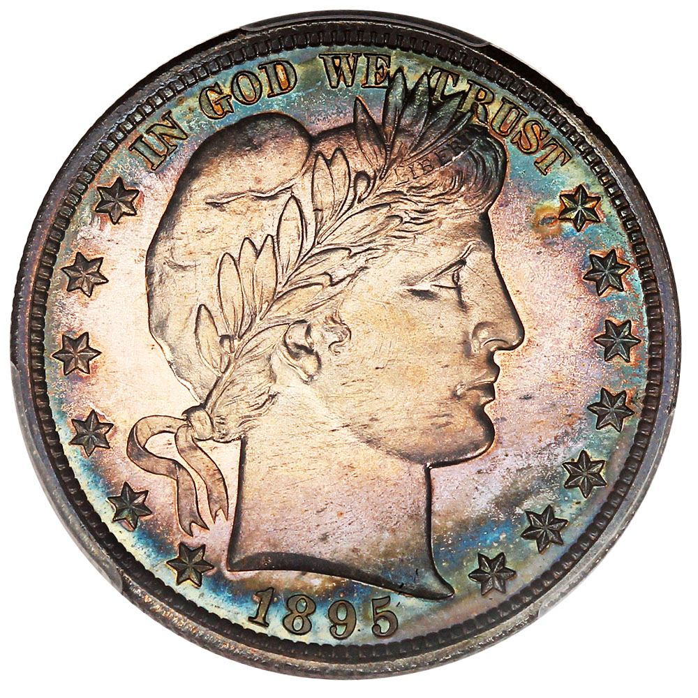 image for: 1895 50c PCGS/CAC Proof 64