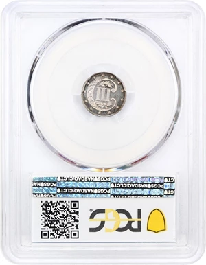 image for: 1870 3cS PCGS/CAC Proof 64 CAM
