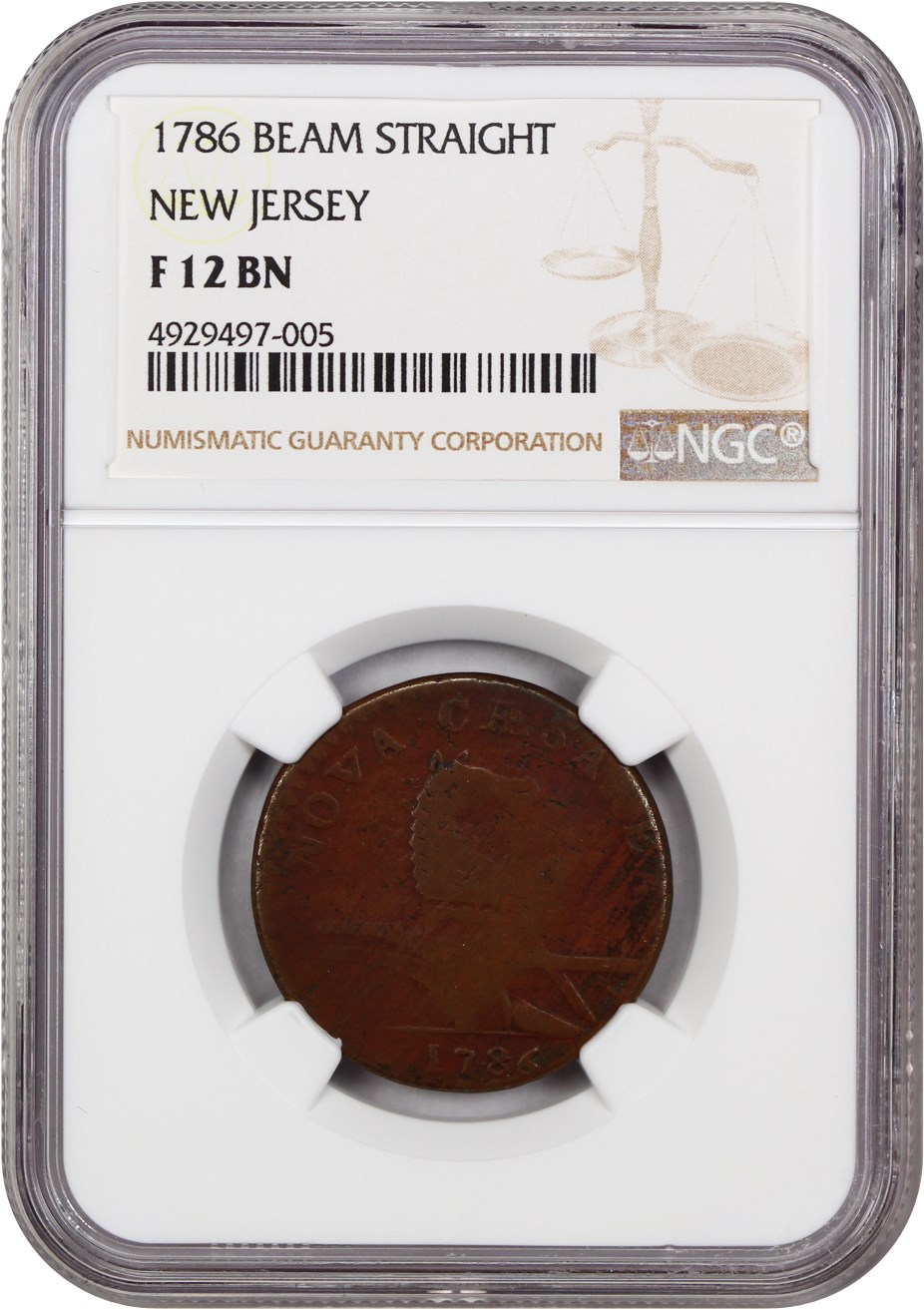 image for: 1786 New Jersey NGC F12 BN (Narrow Shield, Beam Straight)