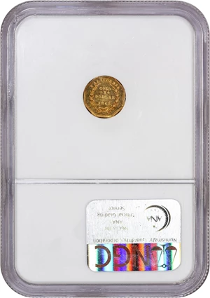 image for: 1868 Cal. Gold $1 NGC MS63DPL (BG-1105)