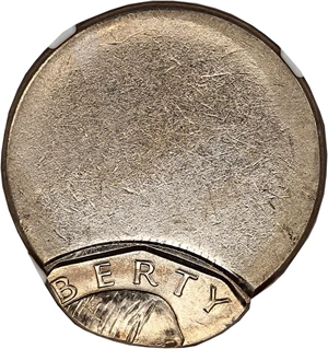 image for: Mint Error: SBA $1 NGC MS64 (Struck 80% Off Center)