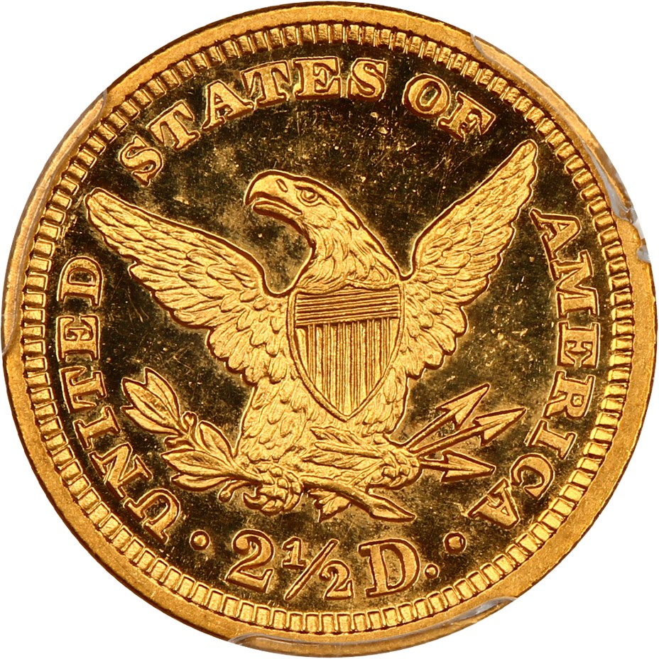 image for: 1904 2 1/2 PCGS Proof 63 CAM ex: D.L. Hansen