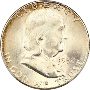 image for: 1952-S 50c PCGS MS67 ex: D.L. Hansen