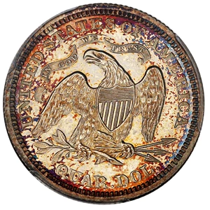 image for: 1870 25c PCGS Proof 63 CAM ex: D.L. Hansen