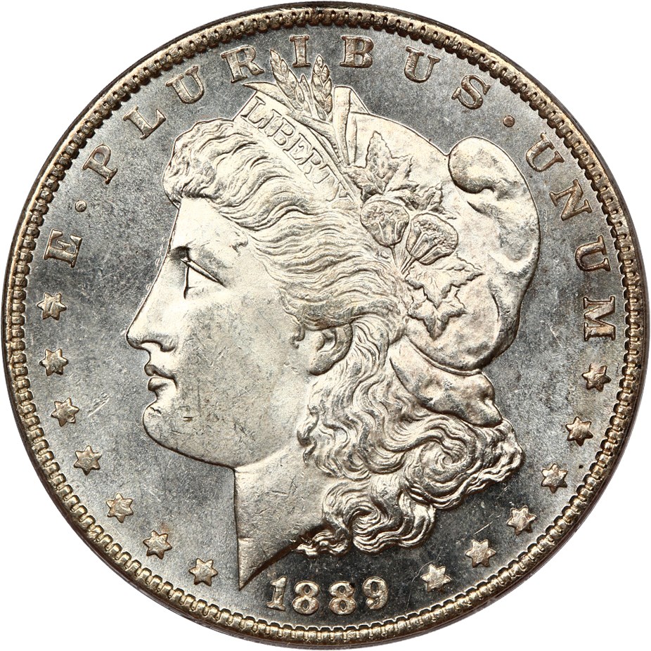 image for: 1889 $1 PCGS MS64 PL